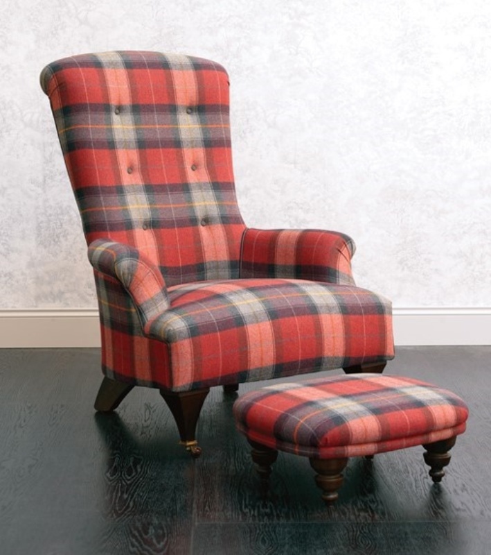 Hawthorne chair In Tartan